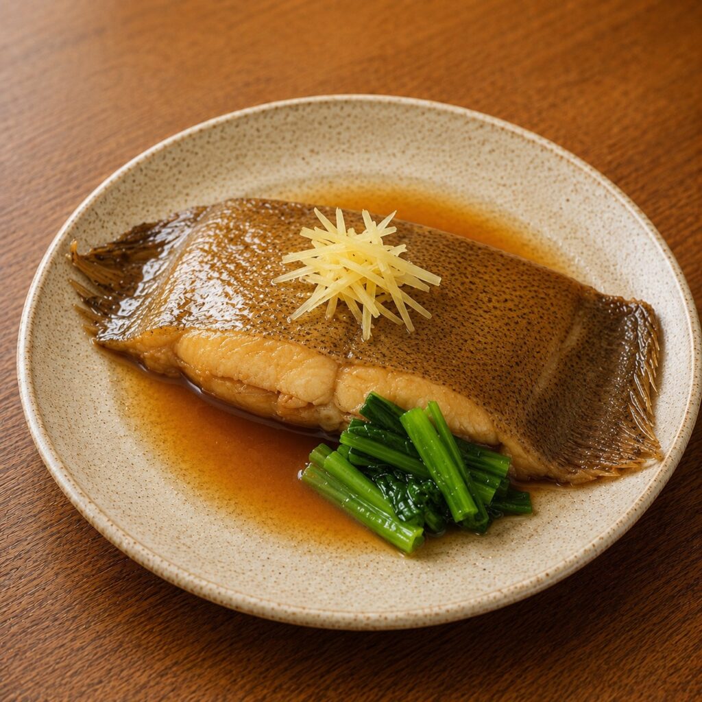 白身魚の煮付け