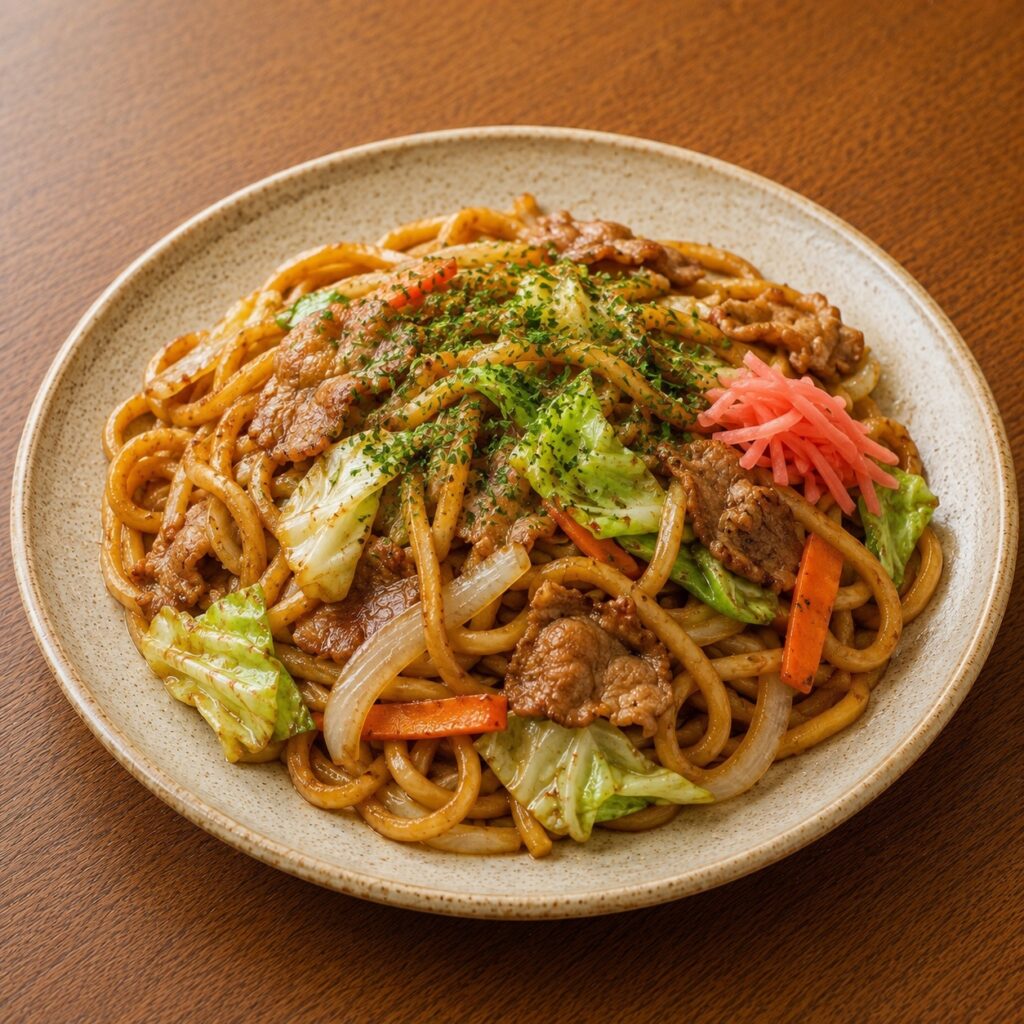 ソース焼きうどん