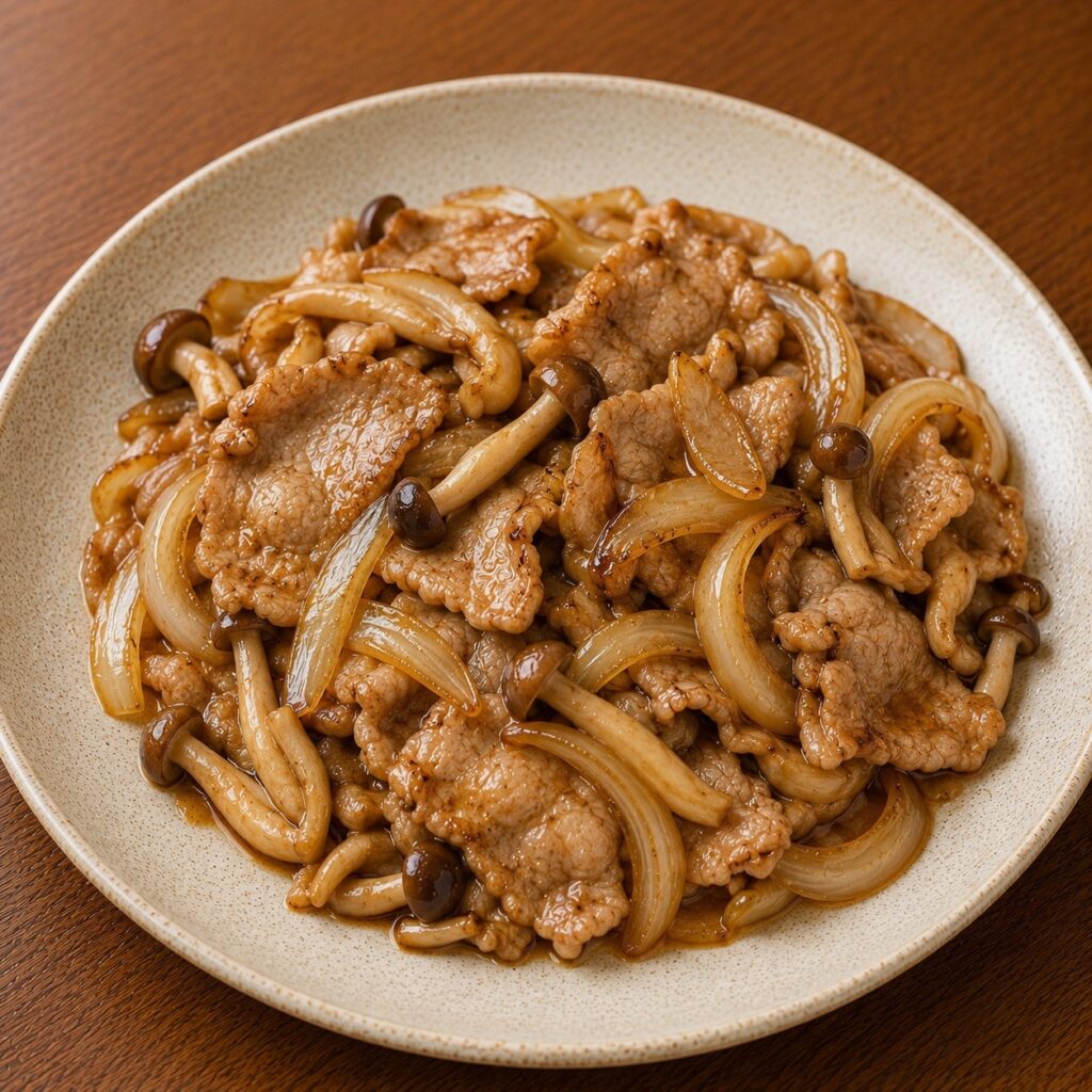 豚肉の生姜焼き