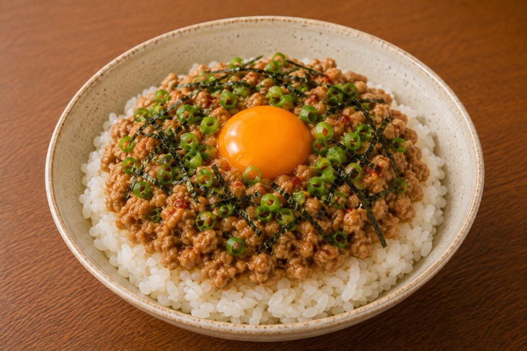 坦々ご飯